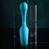 Evolved HOW MANY LICKS - Blue 17.8 cm USB Rechargeable Vibrator with Flicking Stimulator - Image 5
