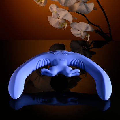 Evolved LOVEBIRDS - Purple 20.8 cm Double-Ended Rabbit Vibrator