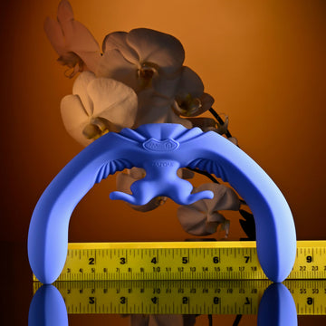 Evolved LOVEBIRDS - Purple 20.8 cm USB Rechargeable Double-Ended Rabbit Vibrator with Remote