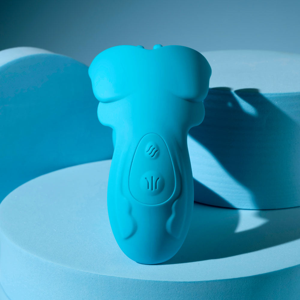 Evolved SPREAD YOUR WINGS - Blue Wearable Butterfly Vibrator