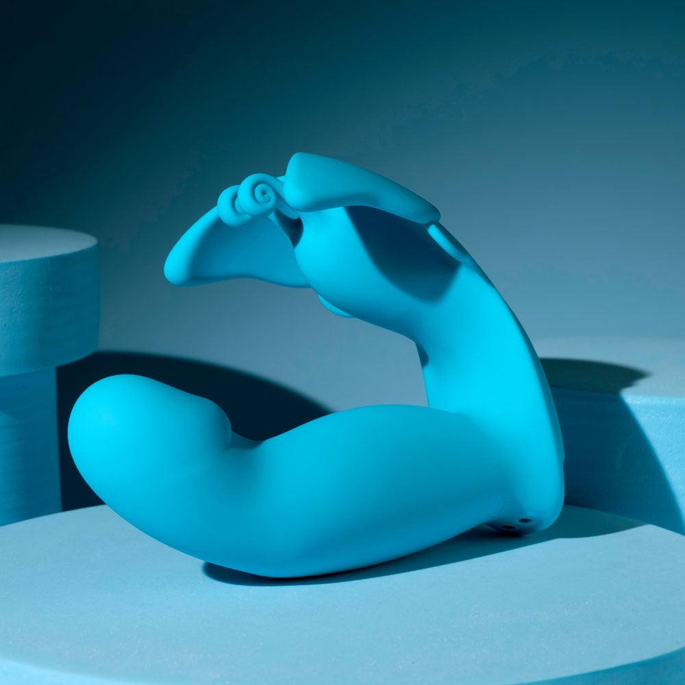 Evolved SPREAD YOUR WINGS - Blue Wearable Butterfly Vibrator