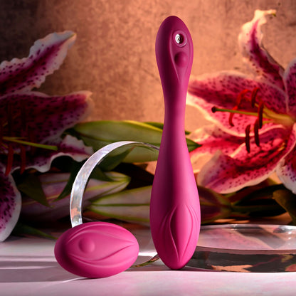 Evolved CHERRY POSE - Pink 16.1 cm Flexible & Posable Vibrator