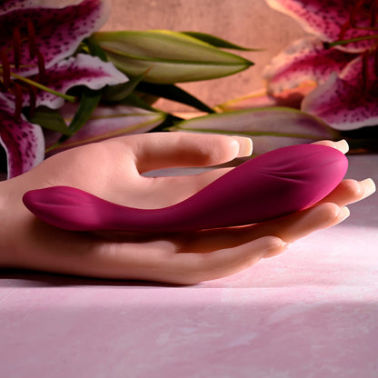 Evolved CHERRY POSE - Pink 16.1 cm Flexible & Posable Vibrator