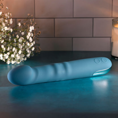 Evolved QUEEN OF ALL TRADES - Blue Thrusting & Rotating Vibrator