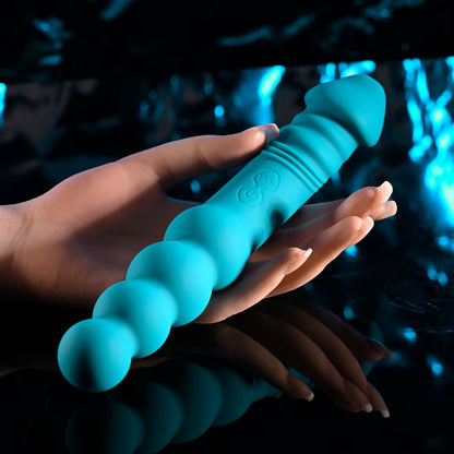Evolved FLIP FLOP - Blue 23.1 cm USB Rechargeable Dual Ended Vibrator