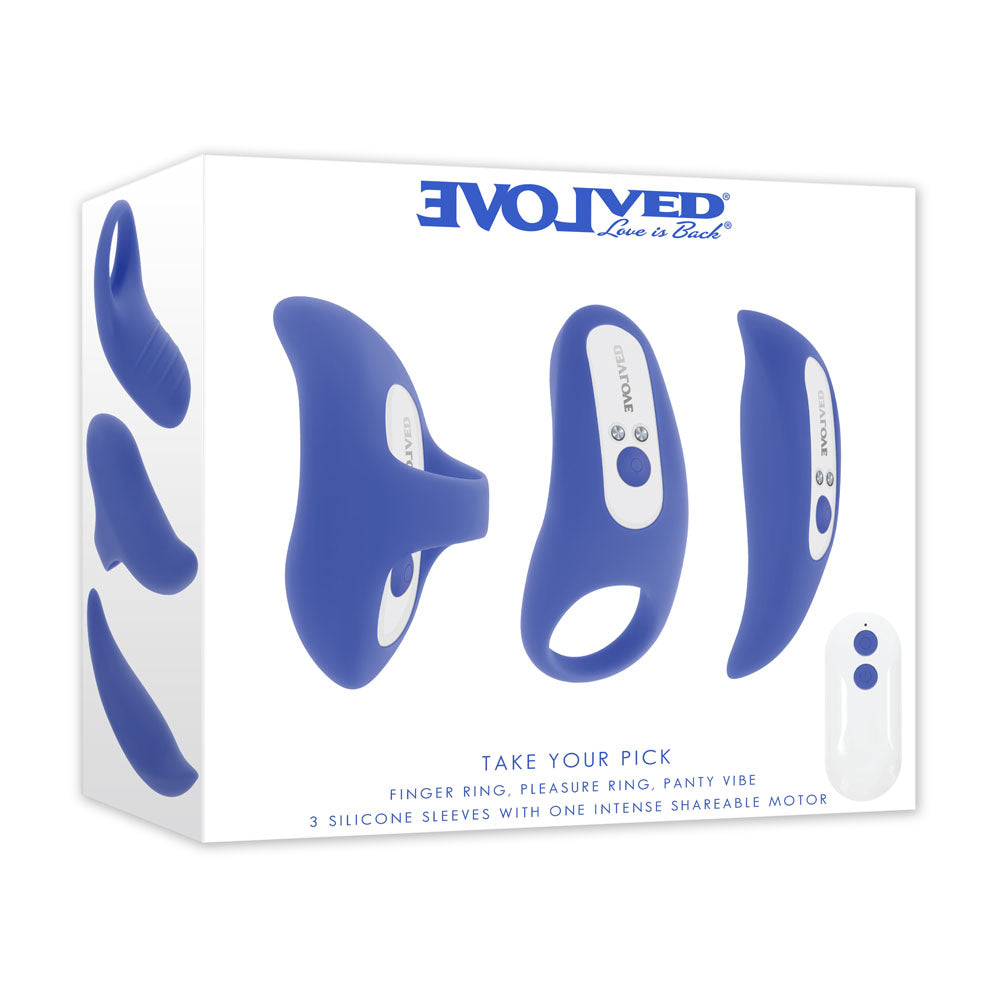 Evolved TAKE YOUR PICK - Rechargeable Bullet