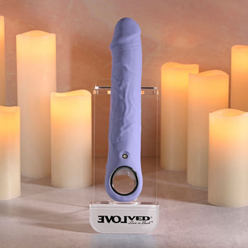 Evolved LARGE PURPLE FANTASY - Purple 21.8 cm USB Rechargeable Vibrator