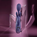 Evolved BOW DOWN - Purple USB Rechargeable Rabbit Vibrator