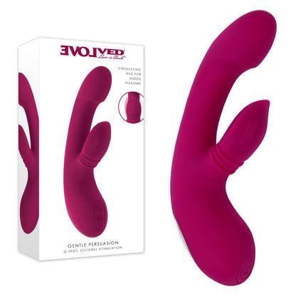 Evolved GENTLE PERSUASION - Pink 20 cm Rabbit Vibrator