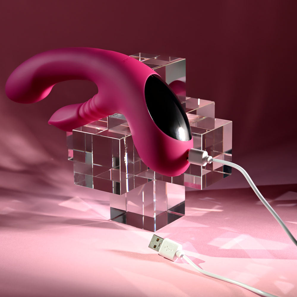 Evolved GENTLE PERSUASION - Pink 20 cm Rabbit Vibrator