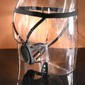 Evolved COME CLOSER - Black USB Rechargeable Vibrating Strap-On with Remote