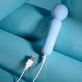 Evolved IRIS Massage Wand - Blue 18.3 cm USB Rechargeable Massage Wand