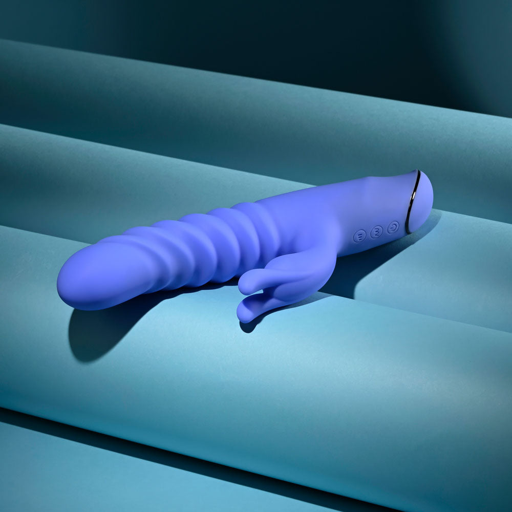 Evolved KNOCK KNOCK - Purple 22.9 cm Rabbit Vibrator