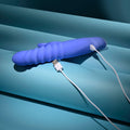 Evolved KNOCK KNOCK - Purple 22.9 cm USB Rechargeable Rabbit Vibrator with Flicking Head
