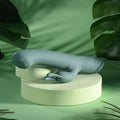 Evolved SATIN SWIRL - Green 23 cm USB Rechargeable Rabbit Vibrator with Swirling Head