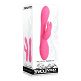 Evolved Bunny Kisses - Pink 20 cm USB Rechargeable Rabbit Vibrator - Image 3