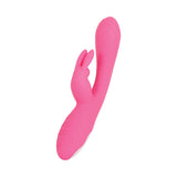 Evolved Bunny Kisses - Pink 20 cm USB Rechargeable Rabbit Vibrator - Image 4