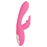Evolved Bunny Kisses - Pink 20 cm USB Rechargeable Rabbit Vibrator - Image 5