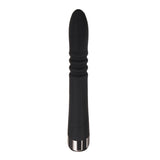 Evolved Rapid Rabbit - Black 25.4 cm USB Rechargeable Thrusting Rabbit Vibrator - Image 7