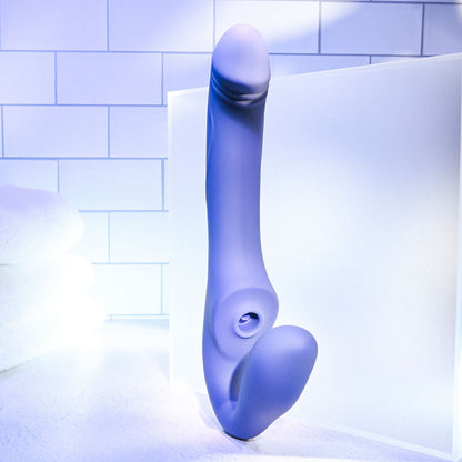 Evolved 2 BECOME 1 - Purple 23.5 cm Strapless Strap-On