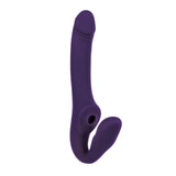 Evolved 2 BECOME 1 - Purple 23.5 cm USB Rechargeable Strapless Strap-On with Remote - Image 9