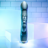 Evolved BODACIOUS BUNNY - Black 22.9 cm USB Rechargeable Rabbit Vibrator - Image 4