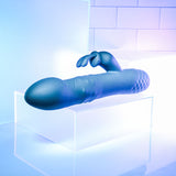 Evolved BODACIOUS BUNNY - Black 22.9 cm USB Rechargeable Rabbit Vibrator - Image 6