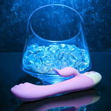 Evolved PLEASING PETAL - Lilac 19.7 cm USB Rechargeable Rabbit Vibrator - Image 3