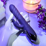 Evolved RASCALLY RABBIT - Purple 22.9 cm USB Rechargeable Rabbit Vibrator - Image 4