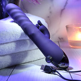 Evolved RASCALLY RABBIT - Purple 22.9 cm USB Rechargeable Rabbit Vibrator - Image 7