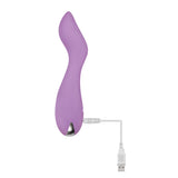 Evolved LILAC G - Lilac 11.5 cm USB Rechargeable Mini Vibrator - Image 9