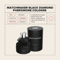 Eye of Love Matchmaker Black Diamond - 30 ml - Pheromone Cologne for Men to attract Women - 30 ml Spray