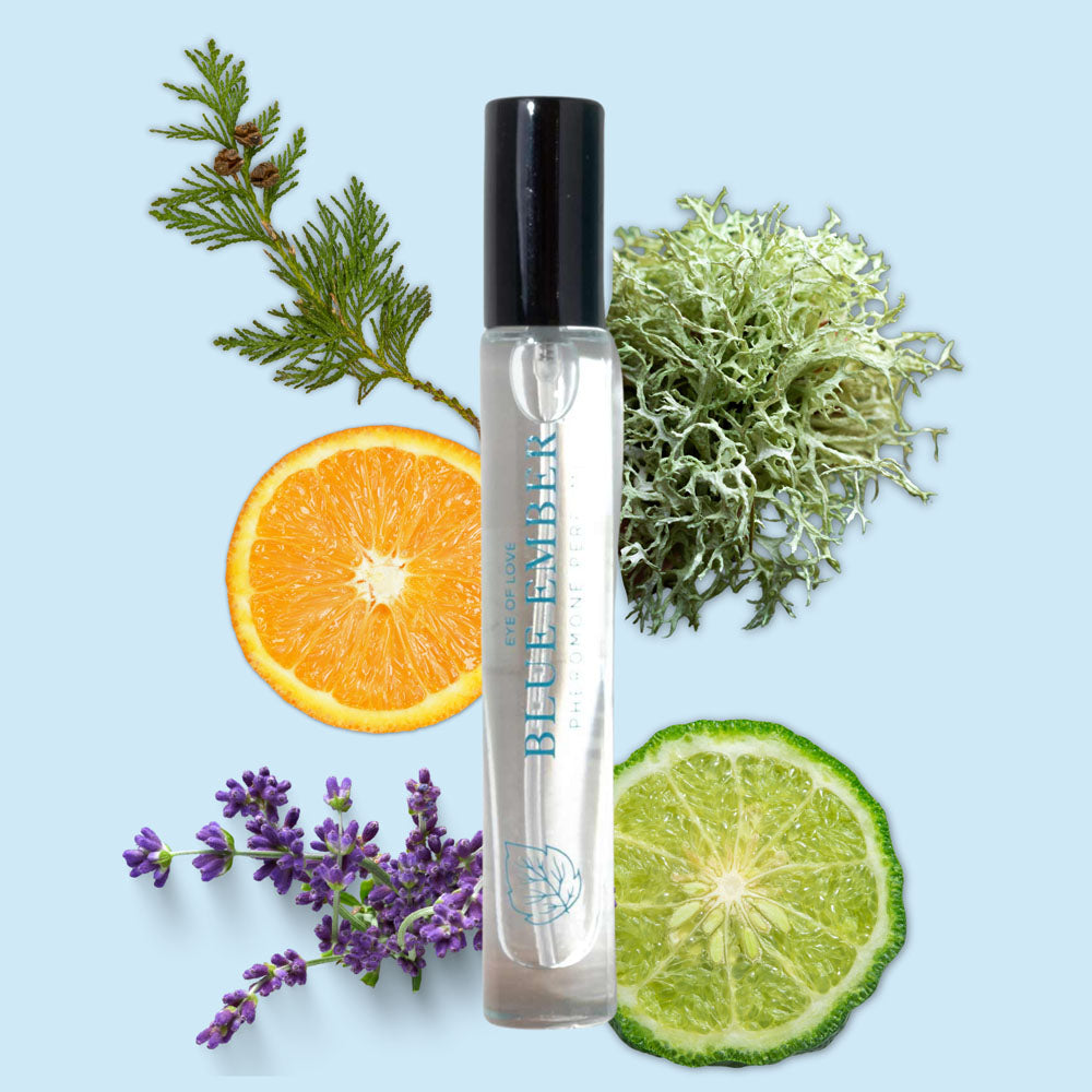 Eye Of Love Love In Bloom Blue Ember Pheromone Cologne - 10 ml - Spray