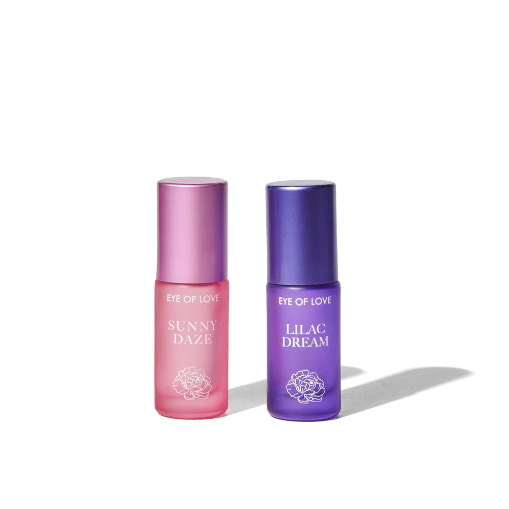 Eye Of Love Love In Bloom Pheromone Perfume Roll-On Set - Day to Night