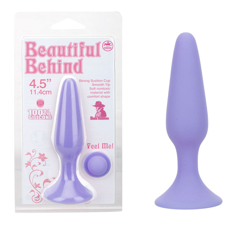 Beautiful Behind - Purple 11.5 cm Butt Plug - Image 1