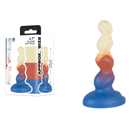 Pastel Wonders - Silicone Butt Plug - Coloured Butt Plug