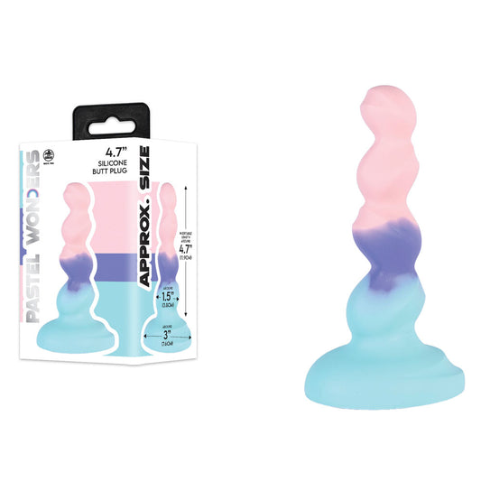 Pastel Wonders - Silicone Butt Plug - Coloured Butt Plug - Excellent