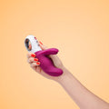 Fun Factory MISS BI grape - Grape 17 cm USB Rechargeable Rabbit Vibrator