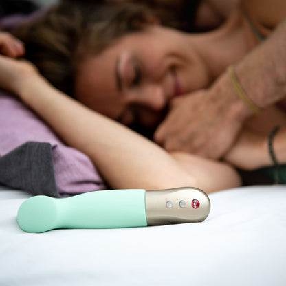 Fun Factory SUNDAZE pistachio Green 17.5 cm Thrusting Vibrator
