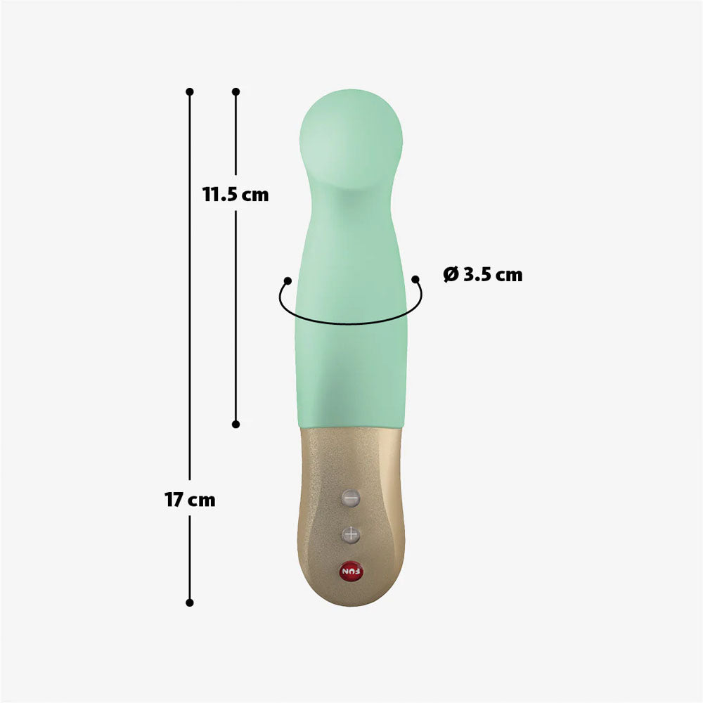 Fun Factory SUNDAZE pistachio Green 17.5 cm Thrusting Vibrator
