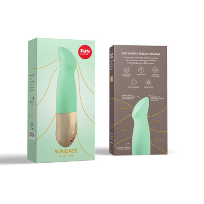 Fun Factory SUNDAZE pistachio Green 17.5 cm Thrusting Vibrator