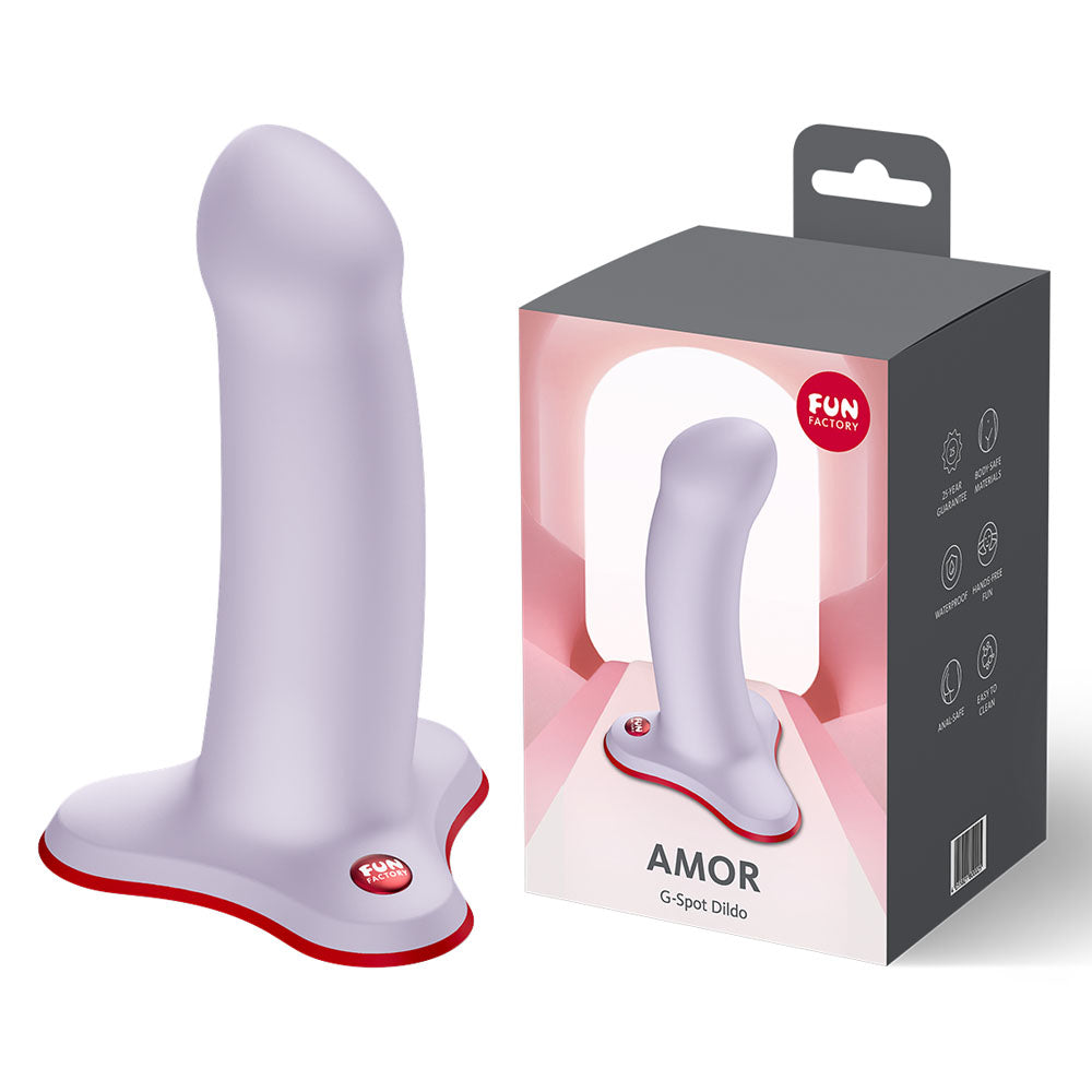 Fun Factory AMOR Purple 13.5 cm Dildo