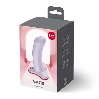 Fun Factory AMOR Purple 13.5 cm Dildo