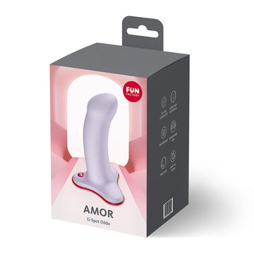 Fun Factory AMOR Purple - Purple 13.5 cm Dildo