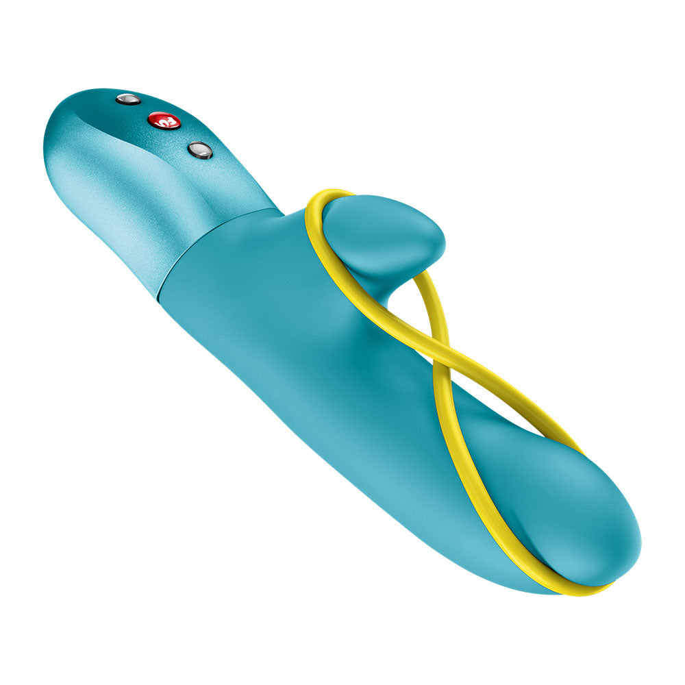Fun Factory AMORINO Aquamarine USB Rechargeable Rabbit Vibrator