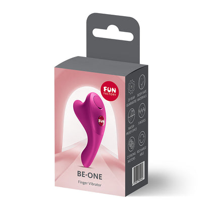 Fun Factory BE-ONE Magenta USB-C Rechargeable Finger Stimulator