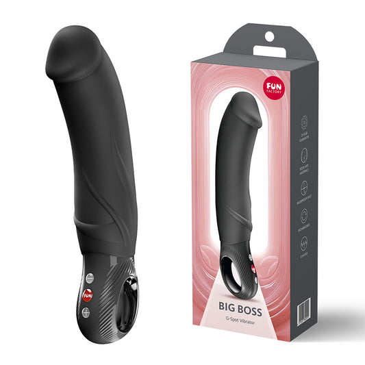 Fun Factory BIG BOSS Black 22.9 cm USB-C Rechargeable Vibrator