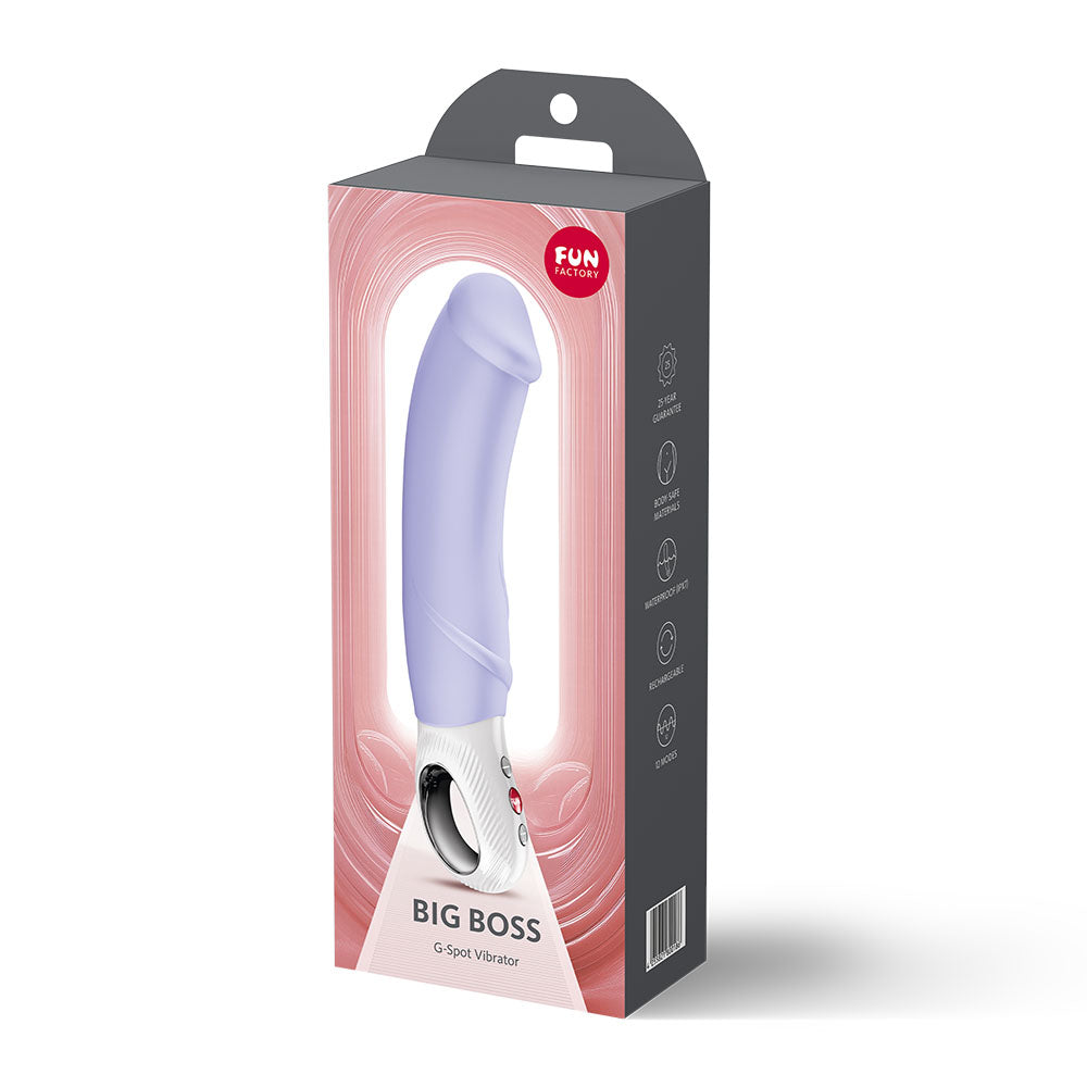 Fun Factory BIG BOSS Purple 22.9 cm USB-C Rechargeable Vibrator