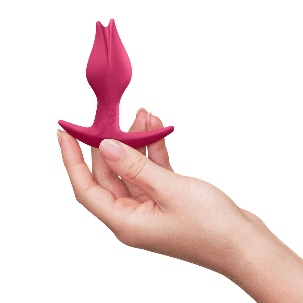 Fun Factory BOOTIE FEM Raspberry Red 8.5 cm Butt Plug