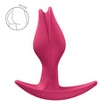 Fun Factory BOOTIE FEM Raspberry - Raspberry Red 8.5 cm Butt Plug